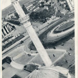 Albania Tirana Aerial View 1912 to Italy ed Libreria Argus