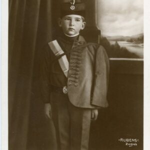 Serbia Croatia Crown Prince Petar photocard ph Rubens