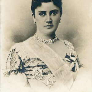 Serbia Queen Draga Masin 1903 photocard