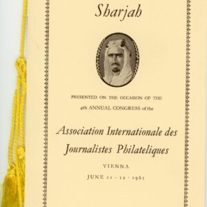 1965 Sharjah Presentation Booklet for AIJP Congress