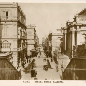 Malta Valletta Strada Reale photocard