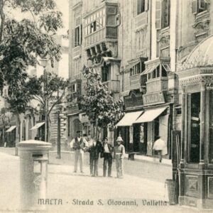Malta Valletta Strada S Giovanni