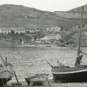 Malta Hotel Valletta and Fisherman photograph