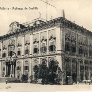 Malta Auberge de Castille 1915 to London