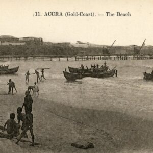 Ghana Accra Beach ed Scottish Mission