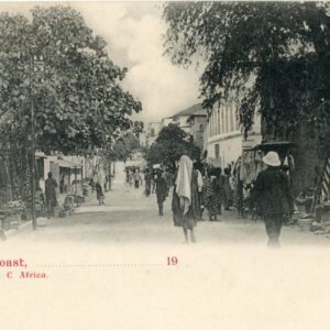 Ghana Cape Coast Gold Coast main road