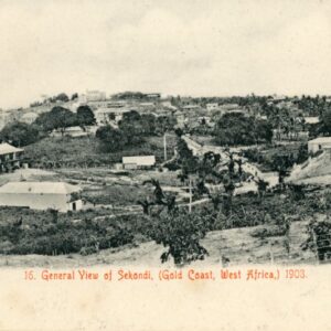 Ghana Sekondi Gold Coast view 1903