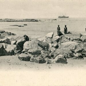 Ghana Gold Coast Axim early postcard