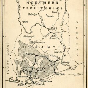Ghana Map Cocoa Producing Areas
