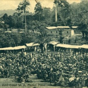 Ghana Dodowa Market Place 1914 to Germany