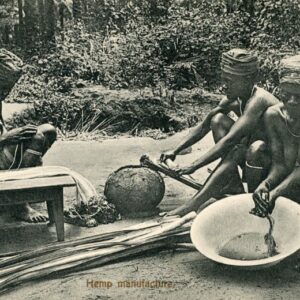 Ghana Hemp Manufacture 1911 to Germany