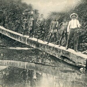 Ghana Primitive Bridge over River 1910 to England