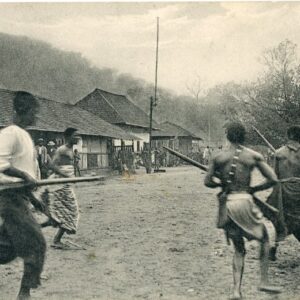 Ghana Natives with Rifles 1913 to Switzerland