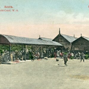Ghana Accra Market 1907 to Germany
