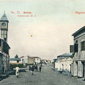 Ghana Accra High Street 1907 to Germany