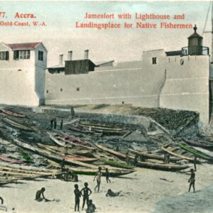 Ghana Jamesfort Lighthouse Fishermen 1907 to Germany