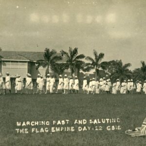 Ghana Marching Girls Flag Empire Day 1912 to England
