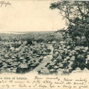 Ghana Lokoja Birds Eye View 1910 to London