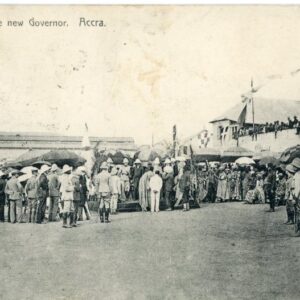 Ghana Accra Reception of New Governor 1907 to Middlesborough