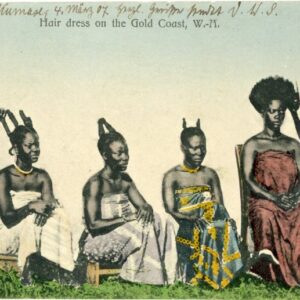 Ghana Hair Dress 1907 to Ochsenbach