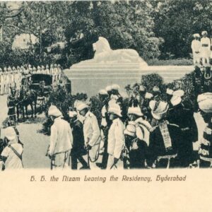 India Hyderabad Nizam leaving Residency