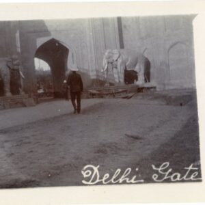 India Delhi Gate photocard