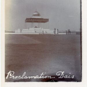 India Proclamation Dais photocard