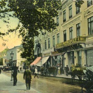 Romania Bucharest Hotel Metropole 1909 to Loiret