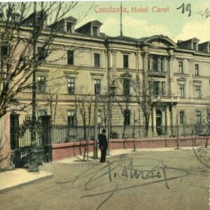 Romania Constanta Hotel Carol 1911 to Paris