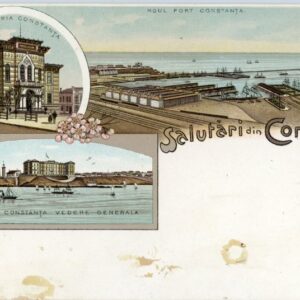 Romania Constanta early Litho Multi View