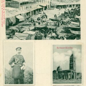 Palestine Bethlehem 1898 Austria Levant Kaiser Card