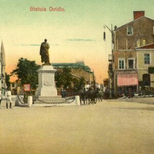 Romania Constanta Ovidius Statue