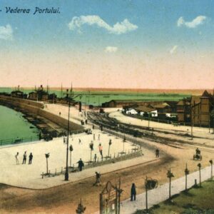 Romania Constanta Harbor View ed Teposu & Naparu