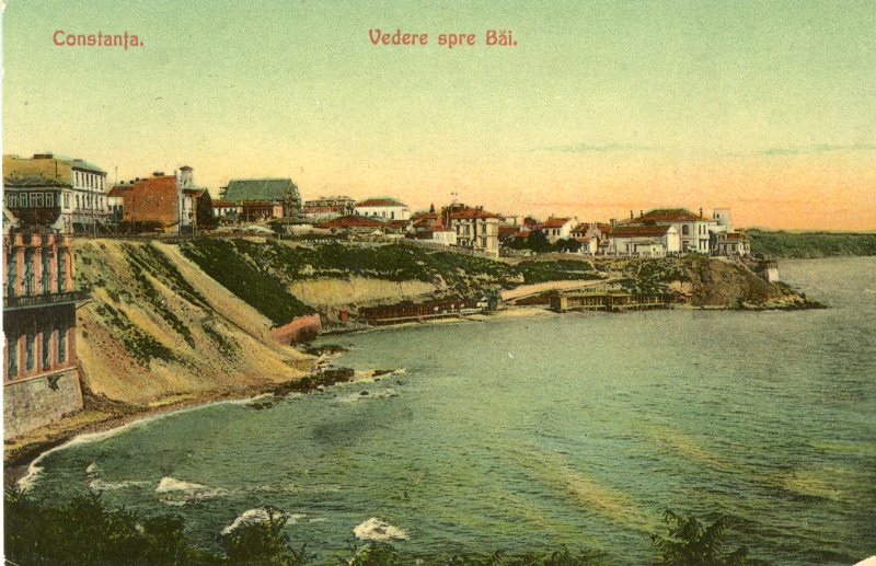 Romania Constanta View Of The Beaches BalkanPhila