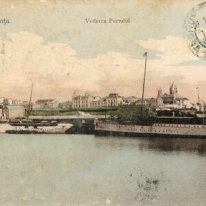 Romania Constanta Port 1909 to Bucharest