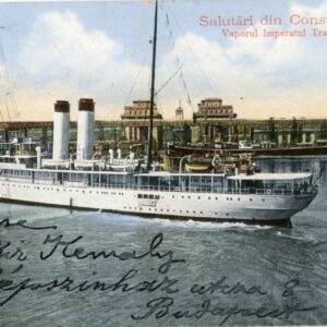 Romania Constanta Imperial Ship Trajan 1912 to Berlin