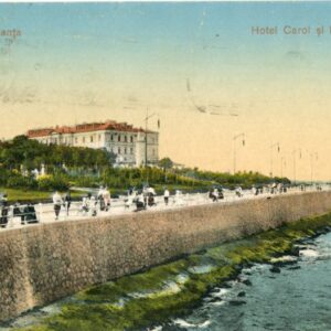 Romania Constanta Hotel Carol 1924 to Bucharest
