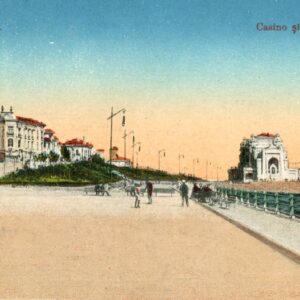 Romania Constanta Casino Boulevard 1928 Ottoman text