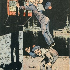 Turkey Istanbul Constantinople Humour Comic postcard