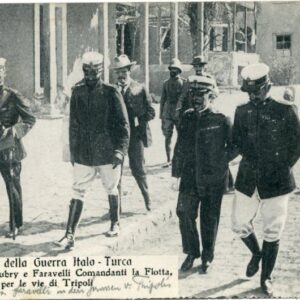 Libya Italo Turco War Admirals Aubry and Faravelli
