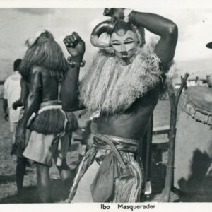 Nigeria Ibo Masquerader photocard