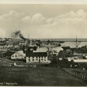 Iceland Reykjavik Harbour photocard