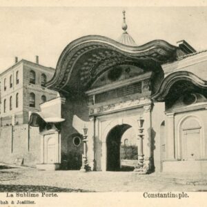 Turkey Istanbul Constantinople Sublime Porte 1903 photo Sebah & Joaillier