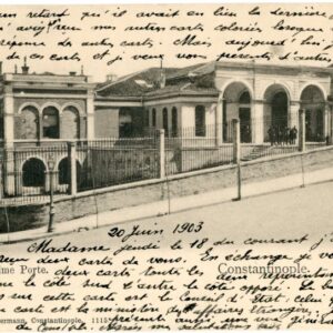 Turkey Istanbul Constantinople Sublime Porte 1903 photo Berggren