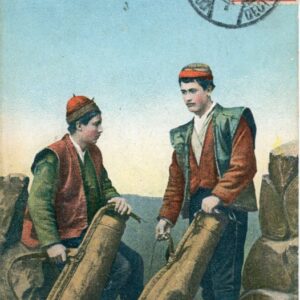 Turkey Istanbul Constantinople Water Carriers 1909 German Levant