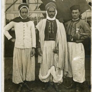 Algeria Suave Bedouins Costumes and Flag