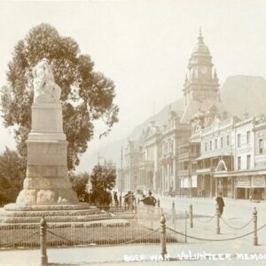 South Africa Cape Town Boer War Volunteer Memorial 1913