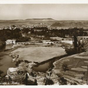 Syria Hama Orontes or Asi River photocard