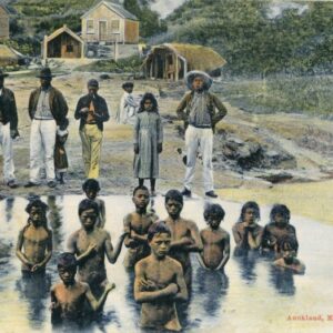 New Zealand Maori Children Whakarewarewa 1911 Postage Due