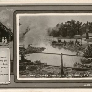 New Zealand Malfroy Geyser Sanatorium